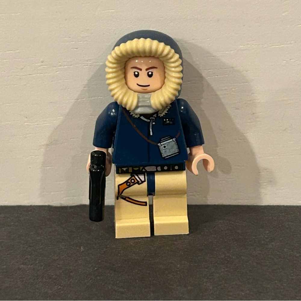 Lego Star Wars Han Solo Minifigure with Blaster 7879